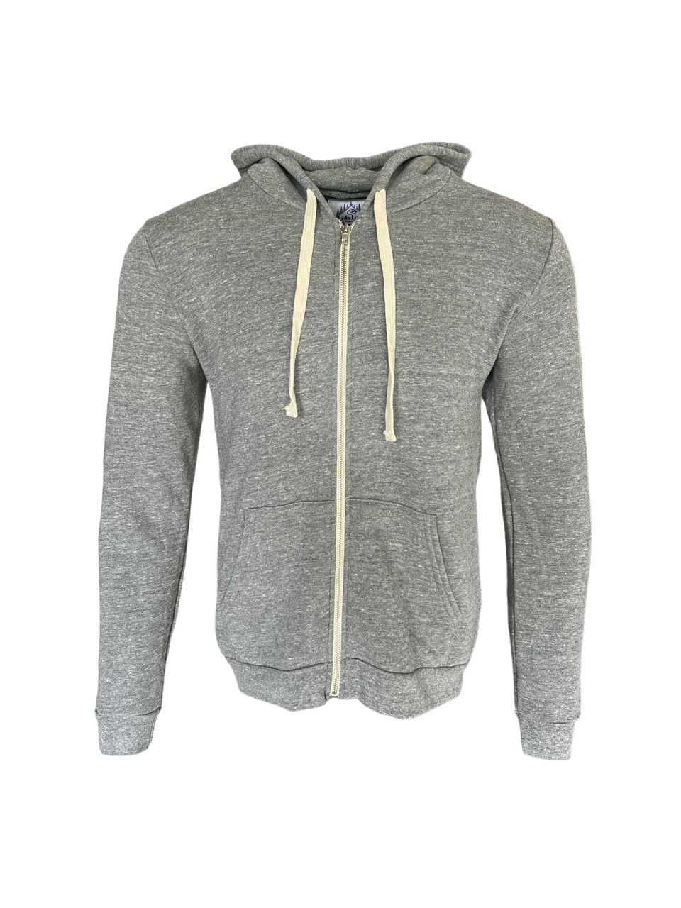 Ultimate Full Zip Hoodie Tri-Blend Made in USA Hoodie for