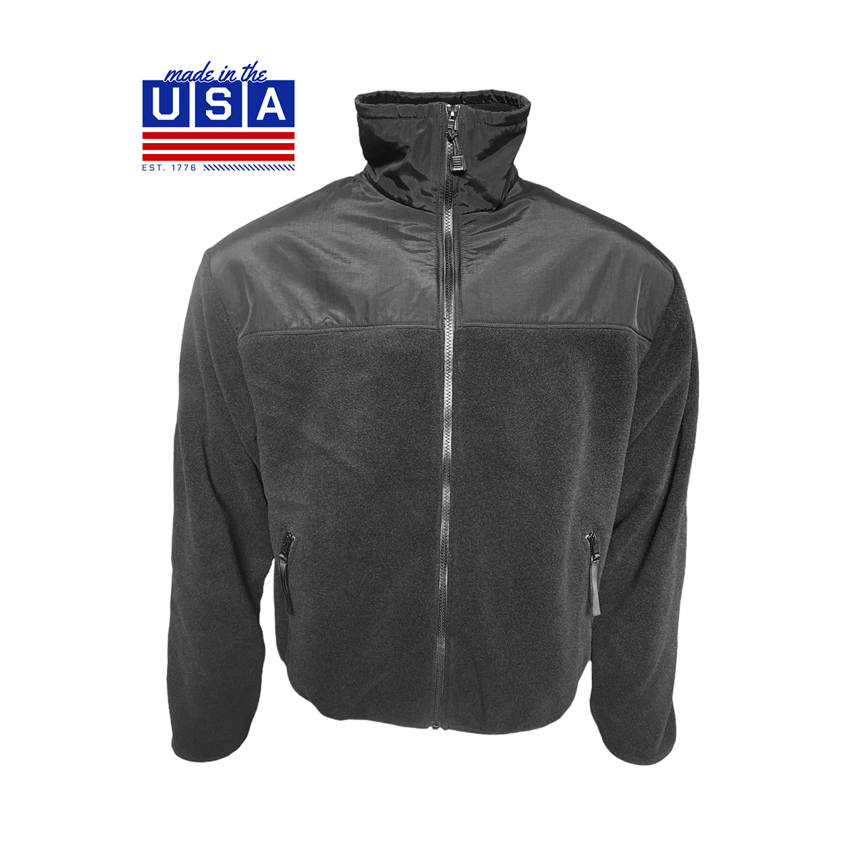 Polartec Fleece Fishing Jacket – Made in USA Mid-Layer | Fish Lake Co