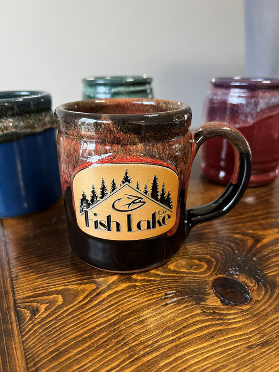 Fish Lake Co mug coffee made in usa