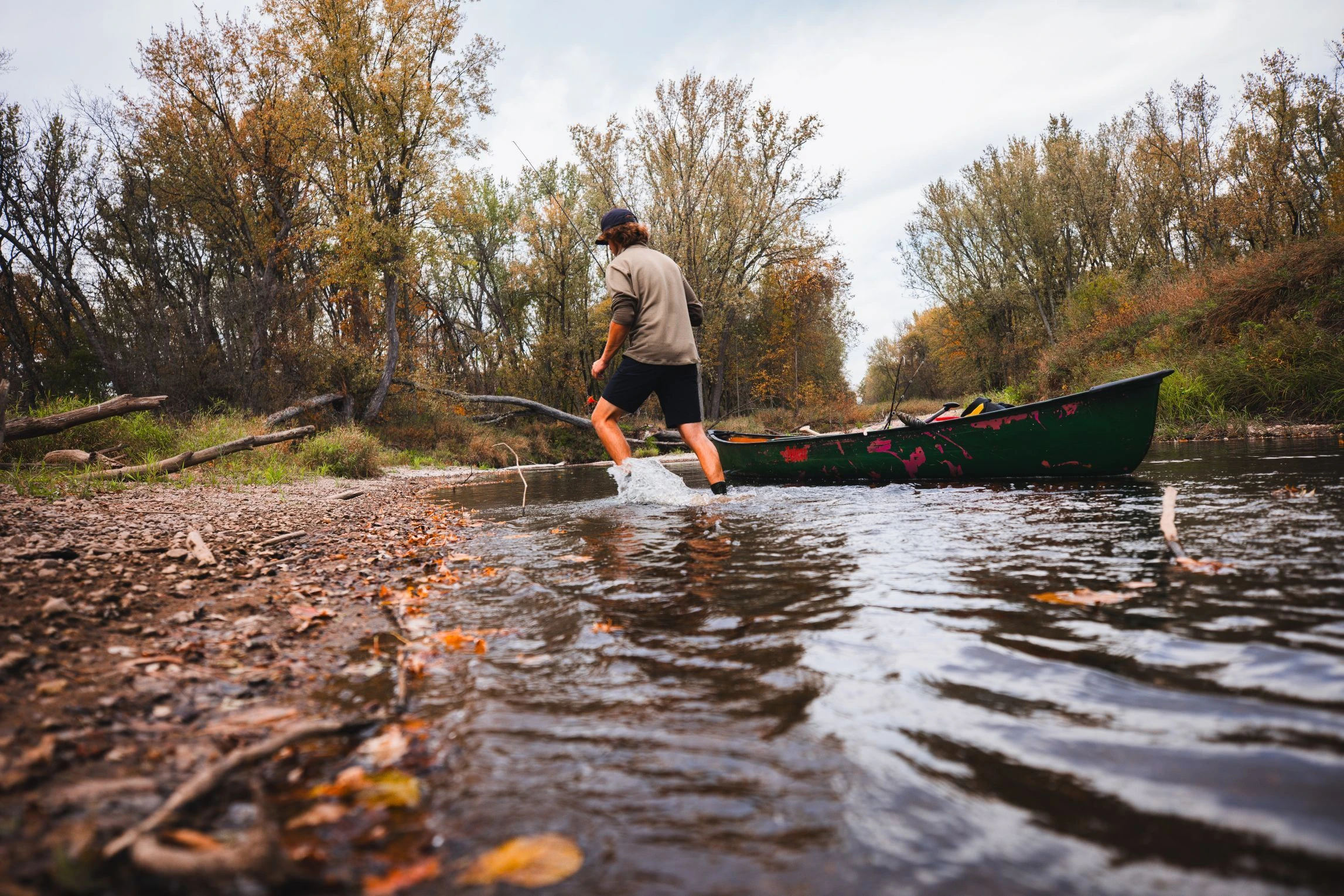 Off Grid Fleece Quarter Zip Made in the USA Fish Lake Co