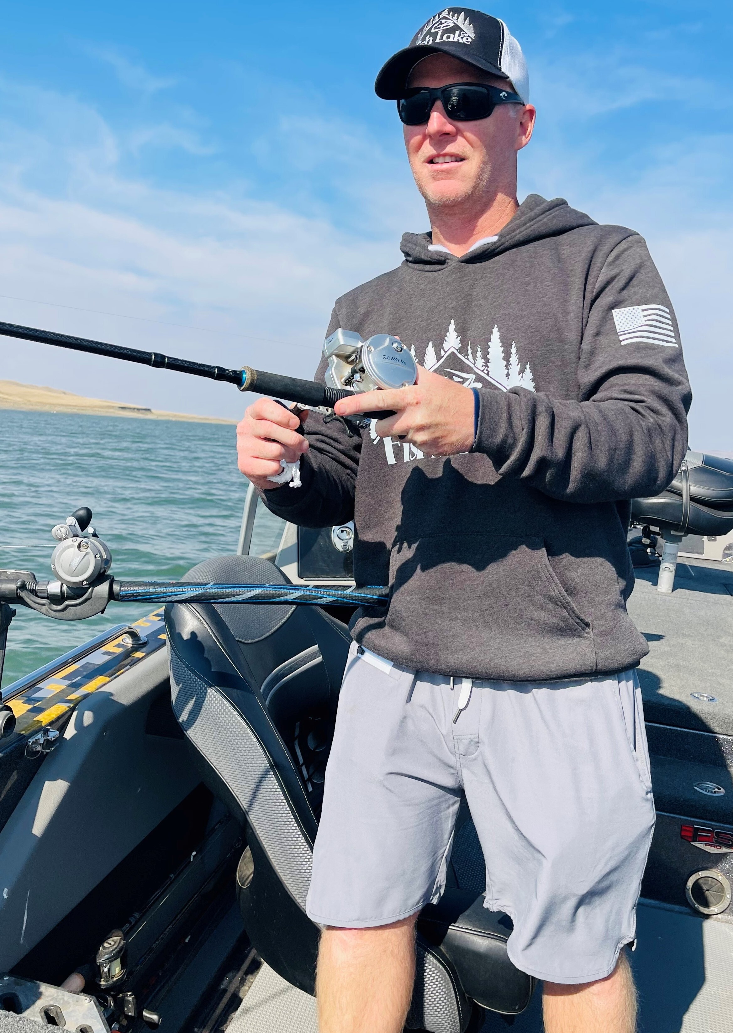 Performance Fishing Shorts, Lightweight, moisture-wicking fabric keeps you cool and comfortable during extended use.