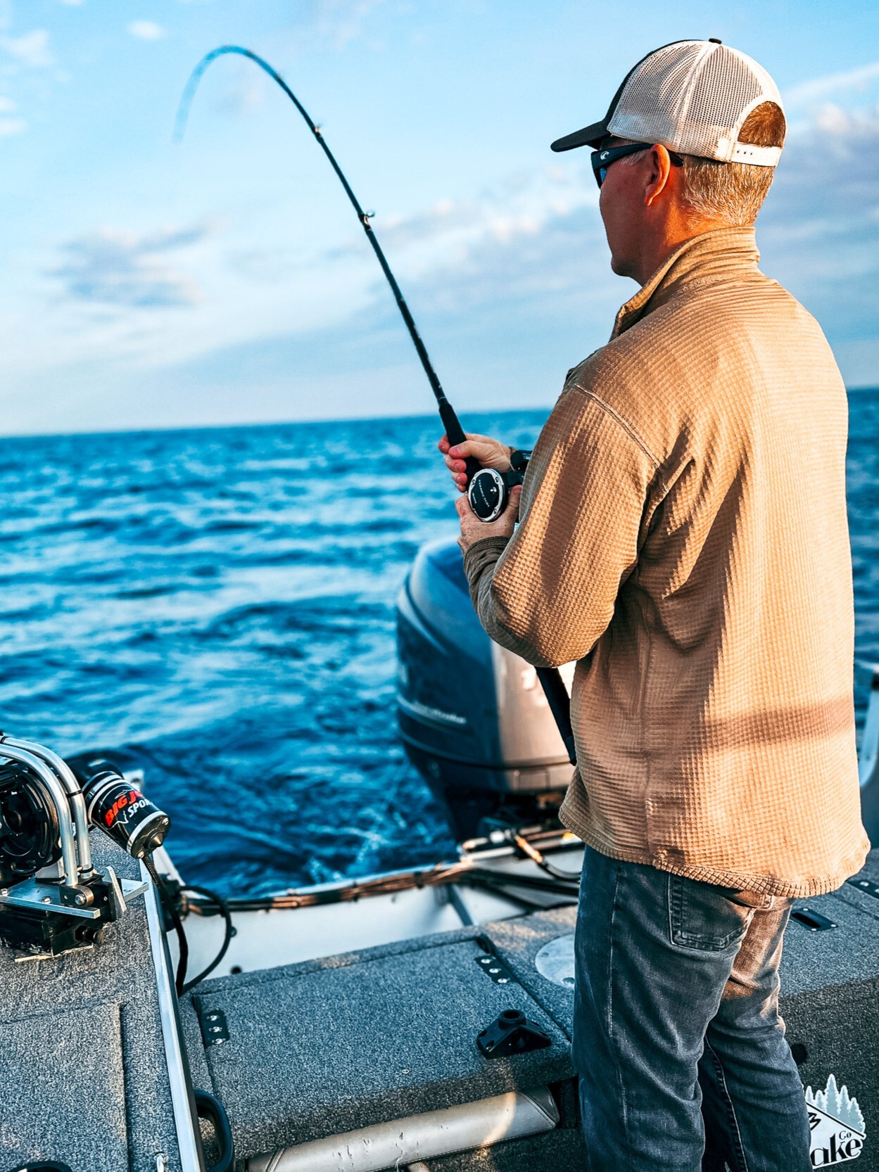 Off Grid Fleece Quarter Zip Made in the USA Fish Lake Co