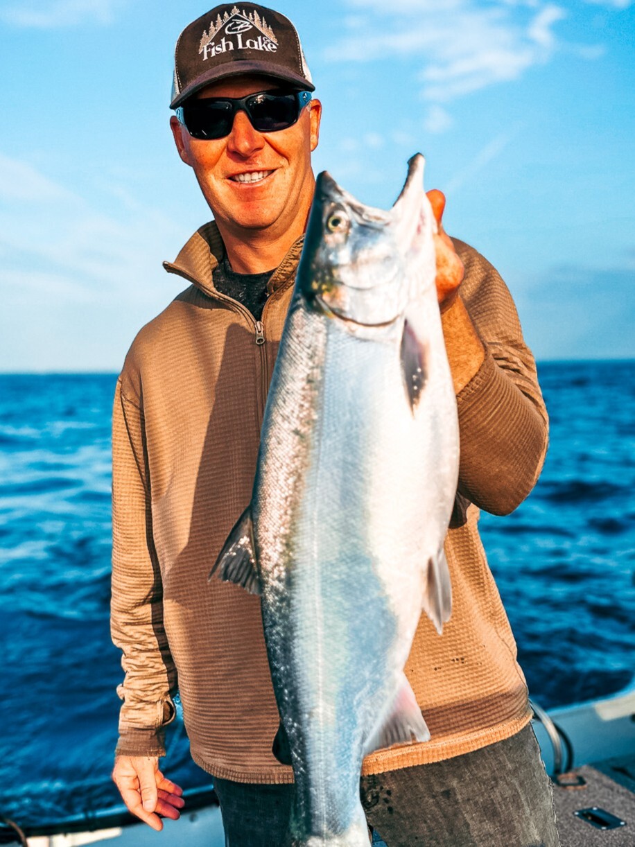 Off Grid Fleece Quarter Zip Made in the USA Fish Lake Co