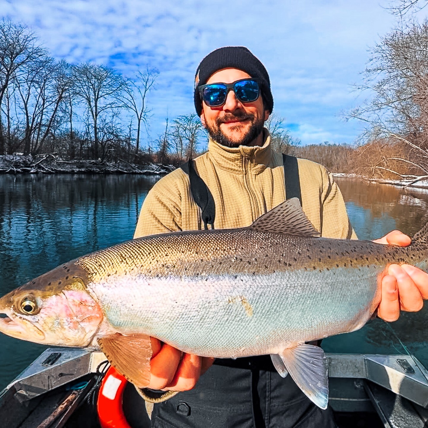 Off Grid Fleece Quarter Zip Made in the USA Fish Lake Co