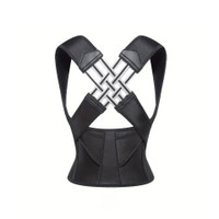 Adjustable Back Posture Corrector with Waist Support.