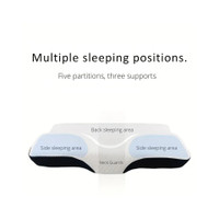 Memory Foam Cervical Pillow with Neck Support for side and Back Sleepers Memory Foam Cervical Pillow with Neck Support for side and Back Sleepers