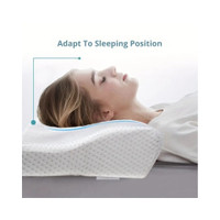 Memory Foam Cervical Pillow with Neck Support for side and Back Sleepers Memory Foam Cervical Pillow with Neck Support for side and Back Sleepers