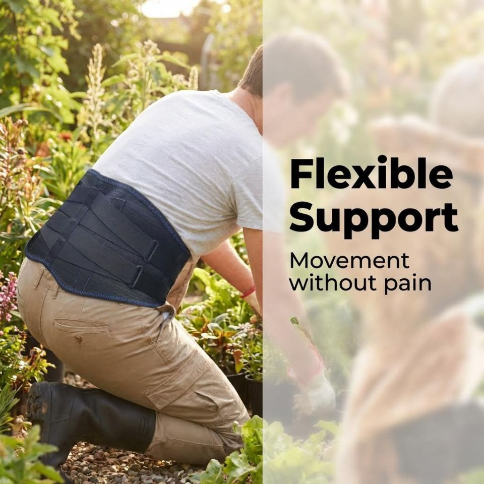 ELITE PRO Back Support Brace: Maximum Support