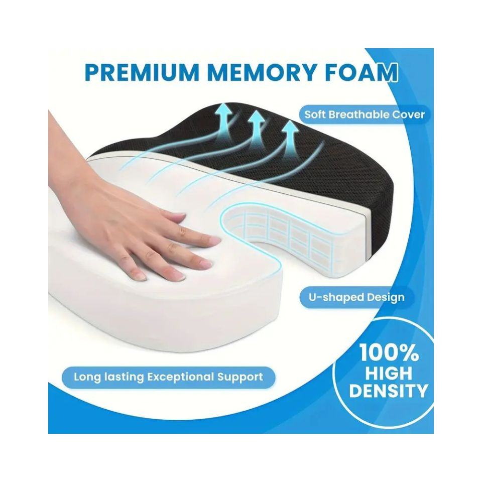 Chair Seat Cushion - Pressure Relief Seat Support memory foam