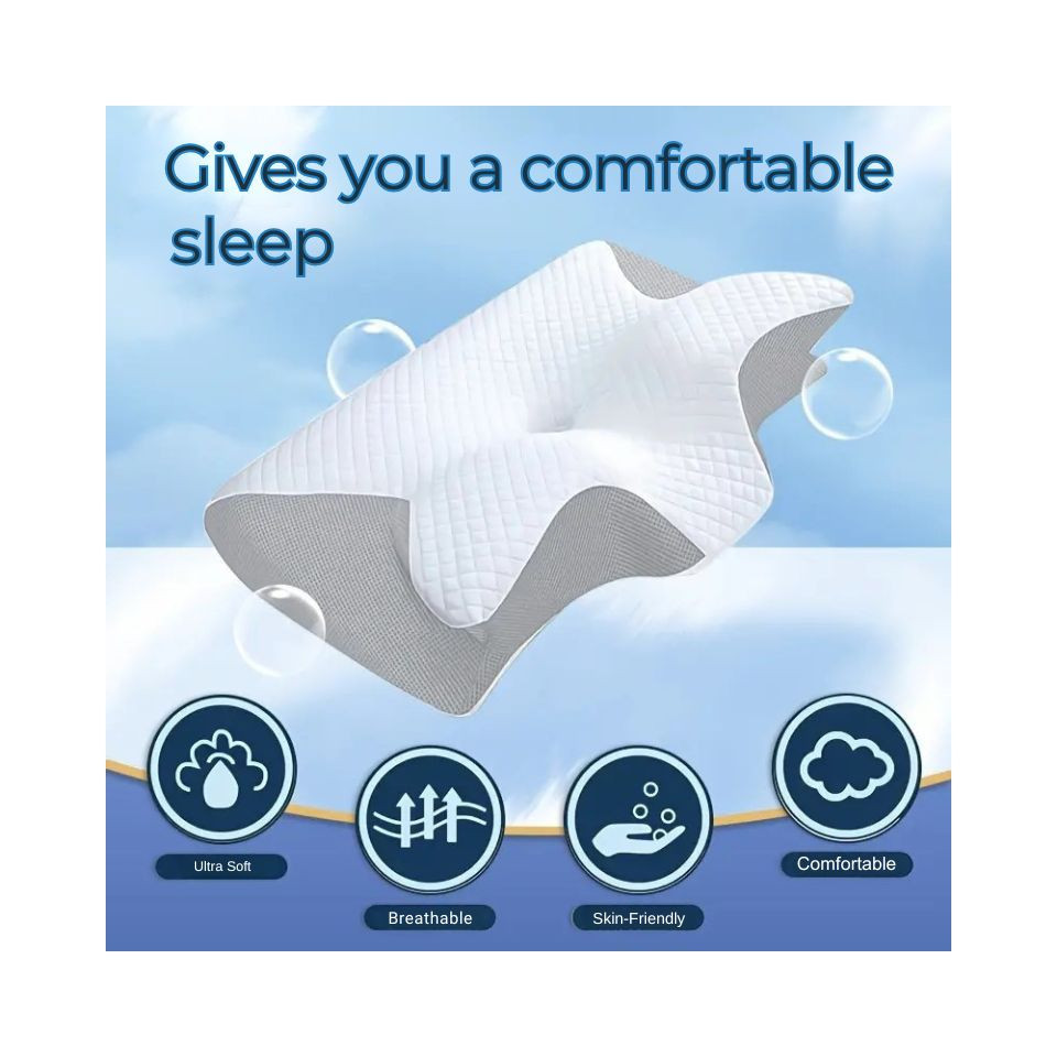 Replacement Pillowcase for Butterfly Memory Foam Pillow