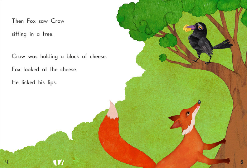 The Fox, the Crow, and the Cheese - Level F/10 - RR Books