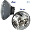 ROUND HEAD LAMP (H-4) 7"