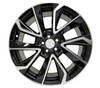 WHEEL E322 15X6.5 CORO TYPE 5X100 BLACK/ POLISH