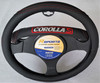 STEERING COVER COROLLA S BLACK STITCH RED