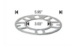 4&5 LUG SPACER 3MM