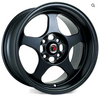 WHEEL TRAKLITE BURN 15X8 4X100 ET20 CB73.1 MATTE BLACK