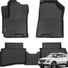 3D CUSTOM MADE FLOOR MATS HYUNDAI VENUE 2020-2026 BLACK