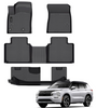 3D CUSTOM MADE FLOOR MATS MITSUBISHI OUTLANDER 2022-2025 BLACK
