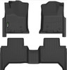 3D CUSTOM MADE FLOOR MATS TOYOTA TACOMA 2005-2015 BLACK