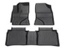 3D CUSTOM MADE FLOOR MATS TOYOTA COROLLA 2014-2019 BLACK