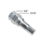 TUNNER SOCKET ADAPTER HEX 3/4 AND 13/16 1PC
