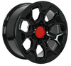 WHEEL TAC STYLE 17X8 6X139.7 ET5 CB 106.1 GLOSS BLACK
