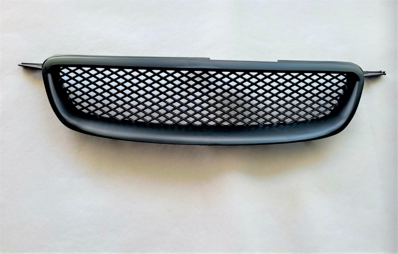 FRONT GRILLE COROLLA 20032008 BLACK PLASTIC