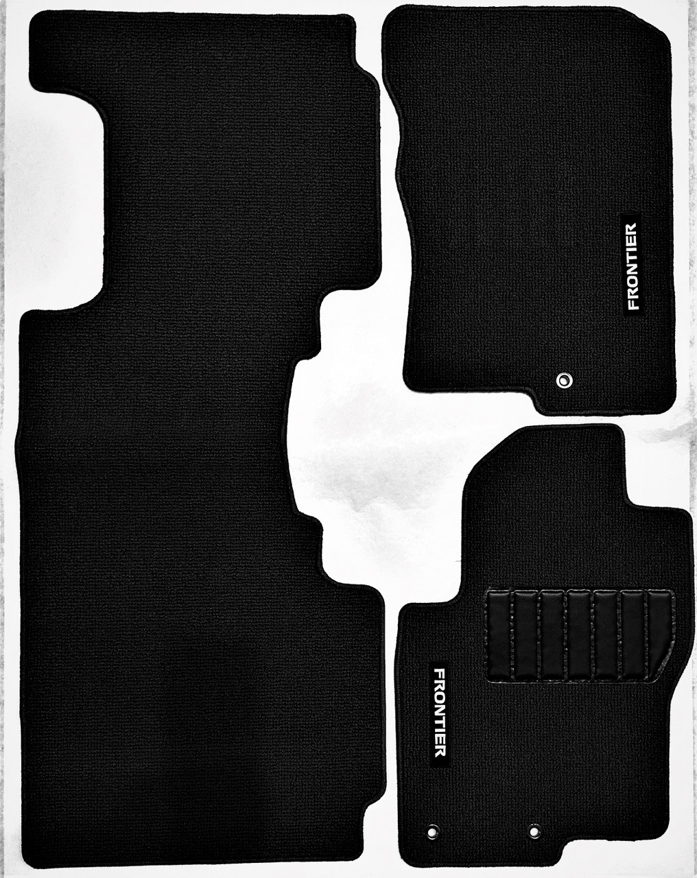 ORIGINAL FLOOR MATS NISSAN FRONTIER CREW CAB 3PC DARK GREY 20082019