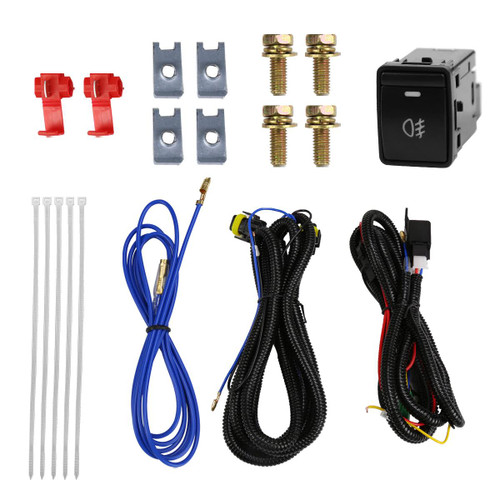 FOG LAMP ROUGE W/KIT INCLUDE 14-16