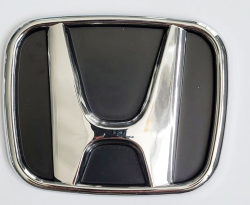 EMBLEM HONDA BACK BLACK MEDIUM 2.25 X 2.75