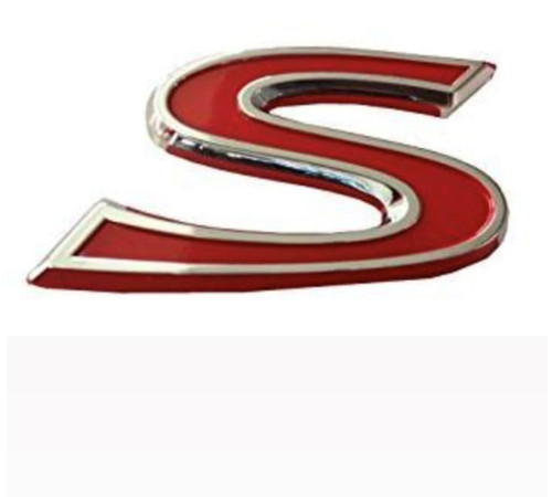 EMBLEM S RED OEM TYPE