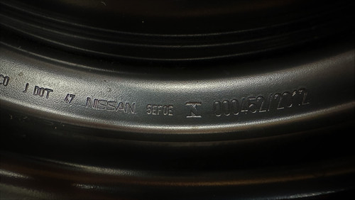 STEEL WHEEL 4X100MM CB HUB 59.1