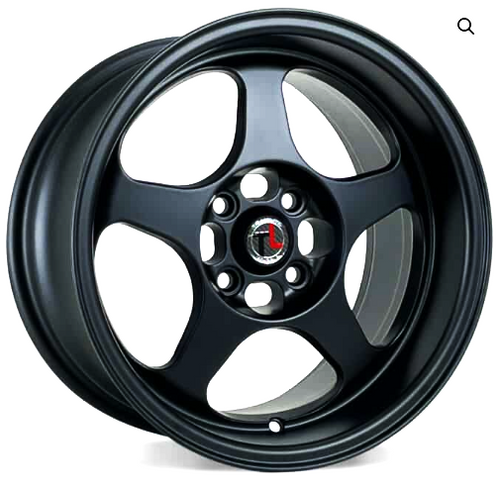WHEEL TRAKLITE BURN 15X8 4X100 ET20 CB73.1 MATTE BLACK