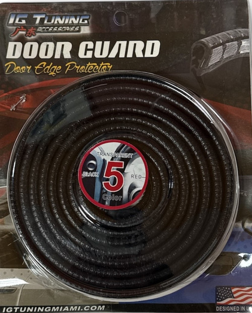 DOOR EDGE PROTECTOR BLACK 12' (30CM)