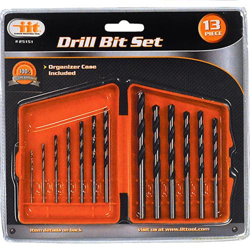 ITT 13 PC DRILL BIT SET