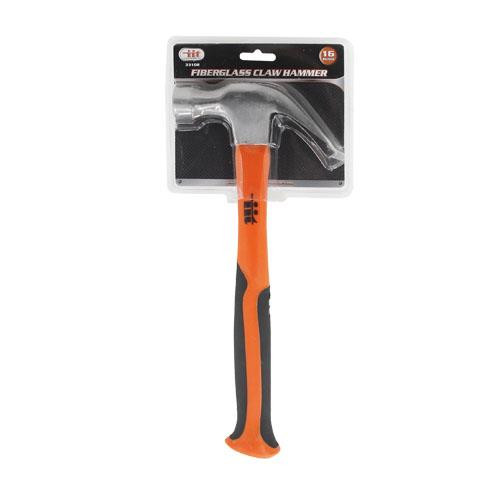 ITT 16OZ FIBER GLASS CLAW HAMMER