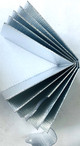 SUN SHADE FOLDABLE 51X28 INCH SILVER