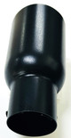 MUFFLER TIP BLACK POWDER COATING FRONT HOLE 3.5 AND BACK HOLE 2.5 INCH