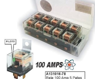 thumbnail image 2 of 10 Pcs 5 Pin 80-100 AMP 12V Bosch Style Relay – For Cars, Trucks, Alarms, Bulbs 2 of 6