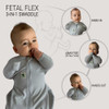 FX (Fetal Flex) Swaddle - Grey / Standard Weight