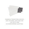 365 Sleep Bag V3 - Grey / Swaddle Transition Sleeves  (4-10 Months)