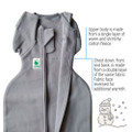 FX (Fetal Flex) Swaddle / Warm Weight 2.5 Tog / Grey