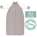 Sleeping Bag / 1.5 Tog Long Sleeve / Dolphin Grey (Cotton Fleece)