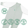 Sleepsuit / 0.2 Tog Long Sleeve / Jade Mist (Bamboo)
