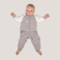 Sleepsuit / 2.5 Tog Long Sleeve / Dolphin Grey (Organic Cotton Quilted, Bamboo Lining)
