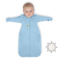 2-IN-1 Swaddle Transition Sleep Bag / Light Weight Bamboo / Sky