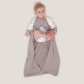 Sleeping Bag / 1.5 Tog Long Sleeve / Grey (Cotton Fleece)