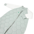 Sleeping Bag / 3.5 Tog Long Sleeve / Grey (Organic Cotton Quilted, Bamboo Lining)