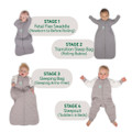 FX (Fetal Flex) Swaddle / Warm Weight 2.5 Tog / Sky