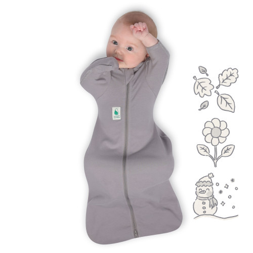 FX (Fetal Flex) Swaddle / Warm Weight 1.5 Tog / Grey FX (Fetal Flex) Swaddle / Warm Weight 1.5 Tog / Grey